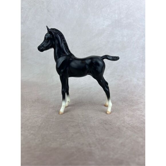 767 Breyer Semigloss? Black Proud Arabian Foal 1999-2000 Model HTF! - Picture 1 of 8
